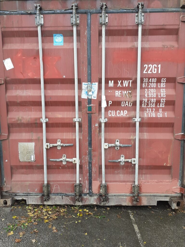 used container outside1